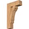 Ekena Millwork Merced Block Smooth Bracket, Western Red Cedar, 5 1/2"W x 20"D x 32"H BKT06X20X32MRC05SWR - alternate 1